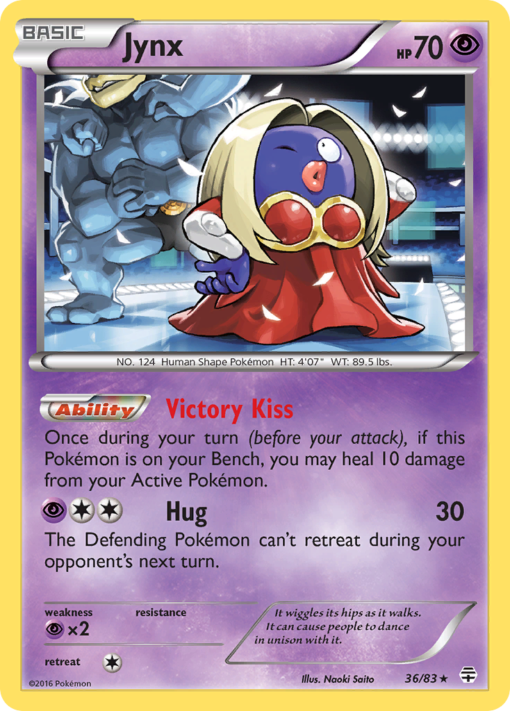 Jynx (36/83) [XY: Generations] | Galactic Gamez