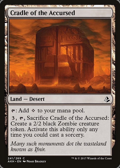 Cradle of the Accursed [Amonkhet] | Galactic Gamez