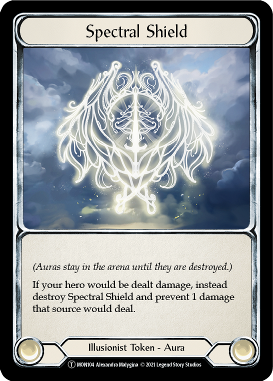 Spectral Shield //Hatchet of Mind [U-MON104 // U-MON106] Unlimited Normal | Galactic Gamez