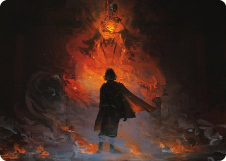 Pippin, Guard of the Citadel Art Card [The Lord of the Rings: Tales of Middle-earth Art Series] | Galactic Gamez