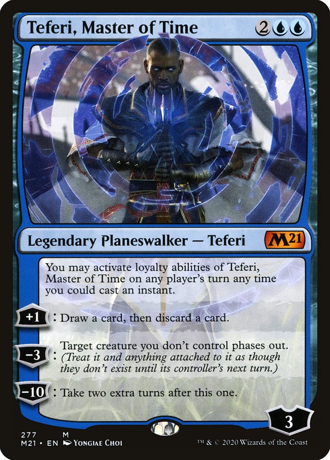 Teferi, Master of Time (277) [Core Set 2021] | Galactic Gamez