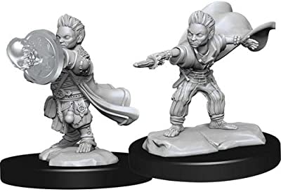 Pathfinder mini: Male Halfling Wizard | Galactic Gamez