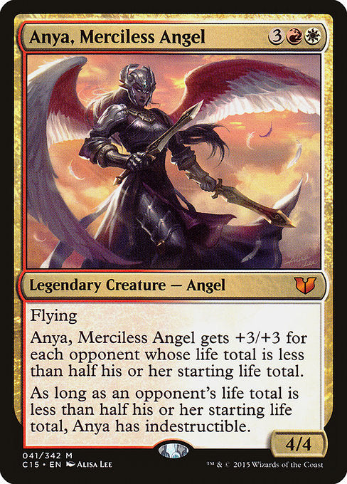 Anya, Merciless Angel [Commander 2015] | Galactic Gamez