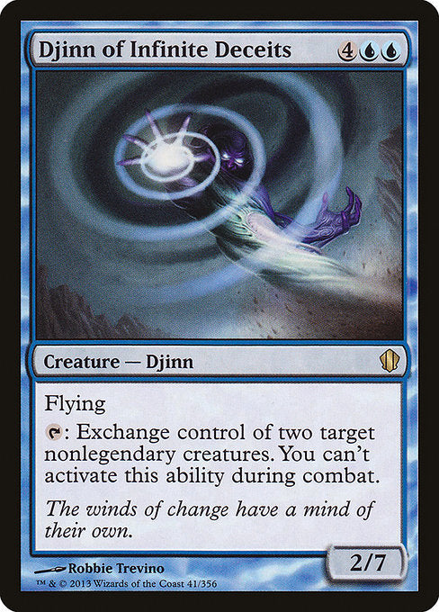 Djinn of Infinite Deceits [Commander 2013] | Galactic Gamez