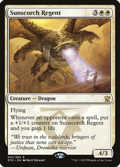Sunscorch Regent [Dragons of Tarkir] | Galactic Gamez
