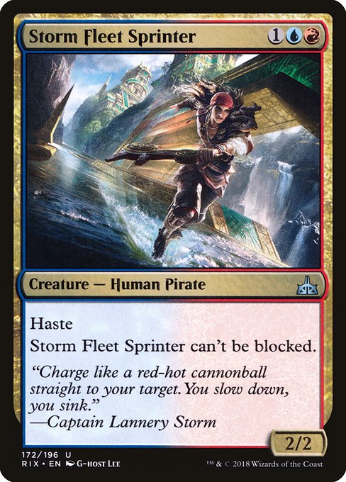 Storm Fleet Sprinter [Rivals of Ixalan] | Galactic Gamez