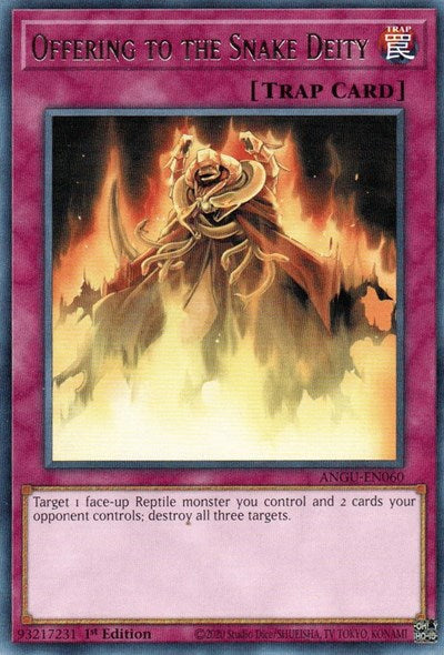Offering to the Snake Deity (Rare) [ANGU-EN060] Rare | Galactic Gamez