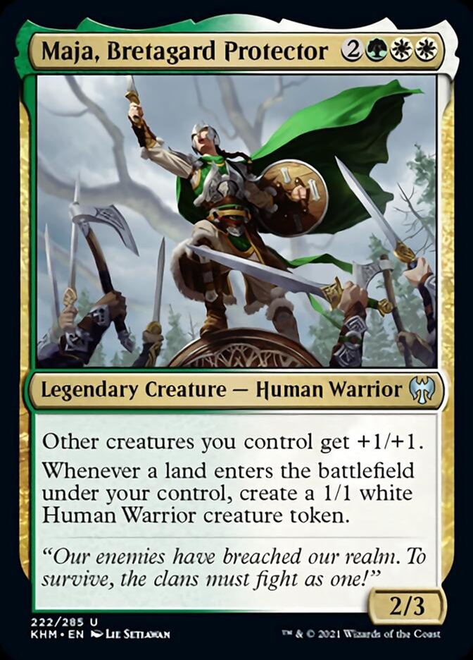 Maja, Bretagard Protector [Kaldheim] | Galactic Gamez