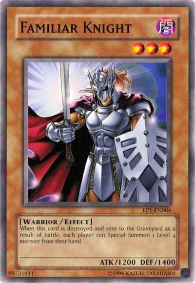 Familiar Knight [EP1-EN006] Common | Galactic Gamez