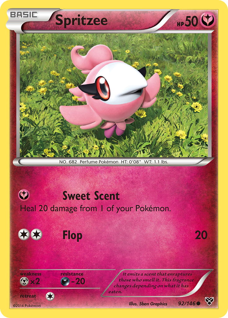 Spritzee (92/146) [XY: Base Set] | Galactic Gamez