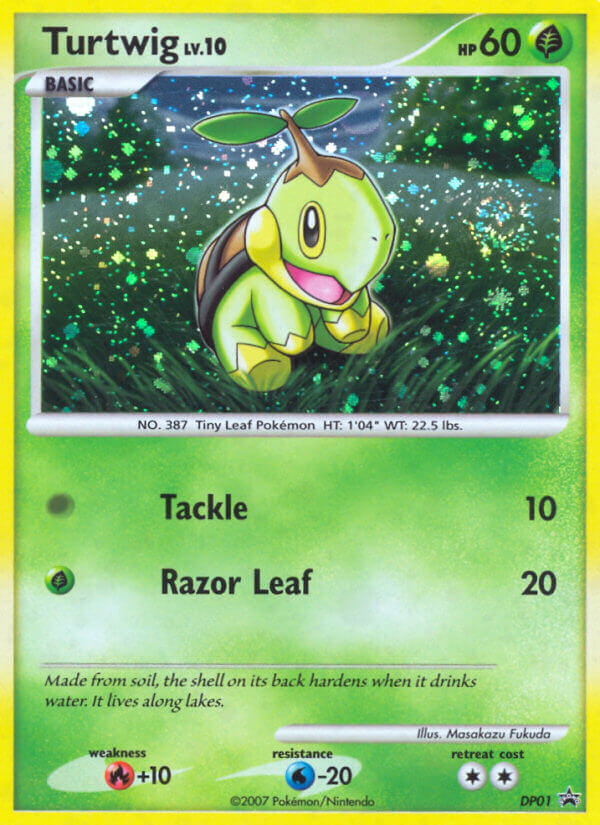 Turtwig (DP01) [Diamond & Pearl: Black Star Promos] | Galactic Gamez