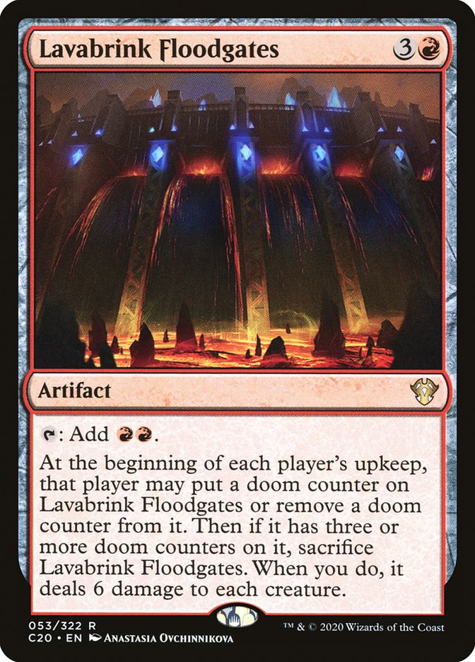 Lavabrink Floodgates [Commander 2020] | Galactic Gamez