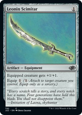 Leonin Scimitar [Jumpstart 2022] | Galactic Gamez