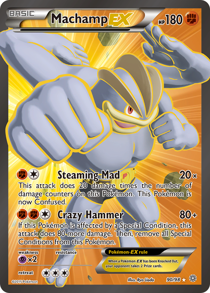 Machamp EX (90/98) [XY: Ancient Origins] | Galactic Gamez