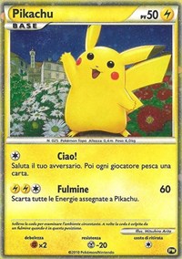 Pikachu (PW2) (Italian) [Pikachu World Collection Promos] | Galactic Gamez
