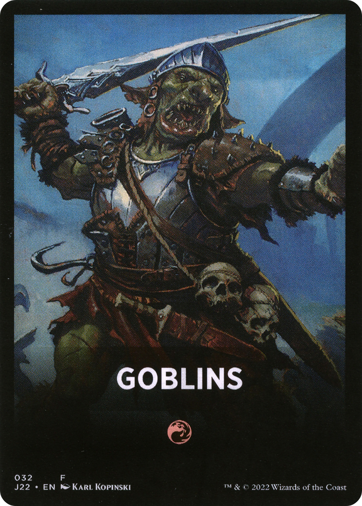 Goblins Theme Card [Jumpstart 2022 Front Cards] | Galactic Gamez