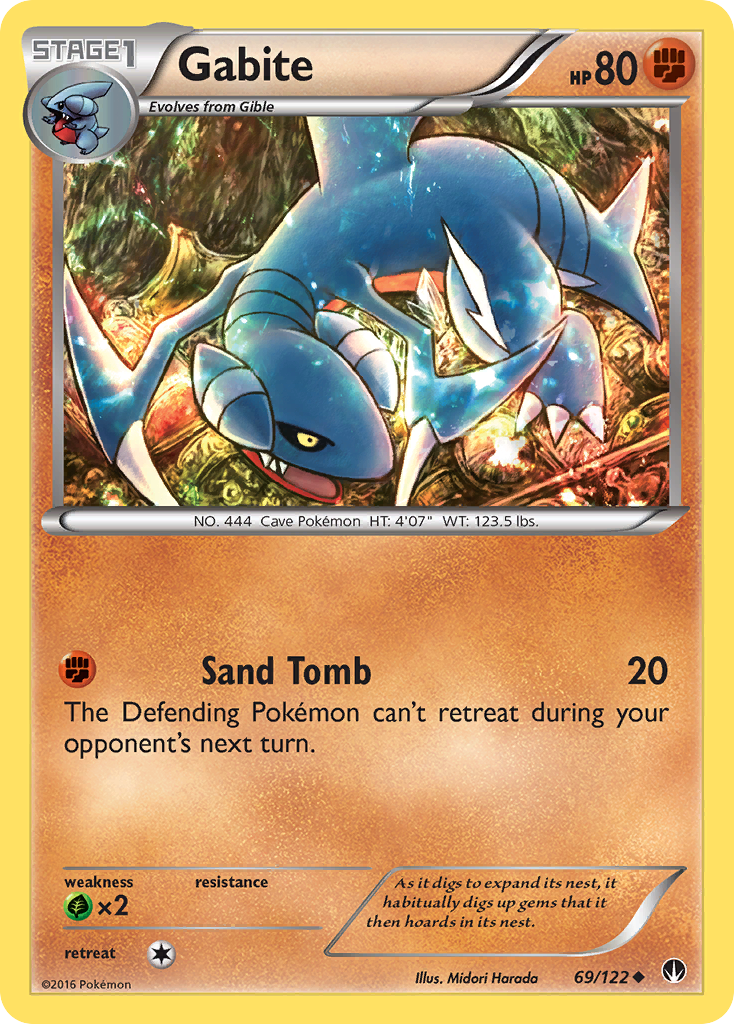 Gabite (69/122) [XY: BREAKpoint] | Galactic Gamez