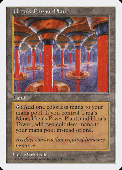 Urza's Power Plant [Fifth Edition] | Galactic Gamez