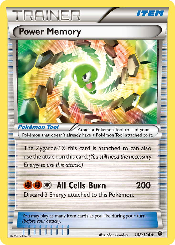 Power Memory (108/124) [XY: Fates Collide] | Galactic Gamez