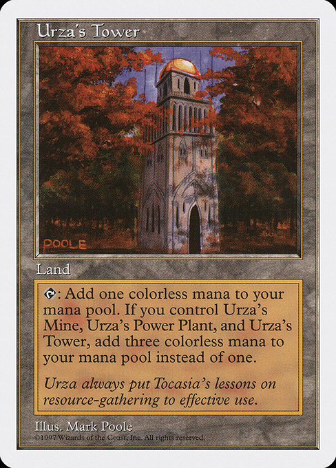 Urza's Tower [Fifth Edition] | Galactic Gamez