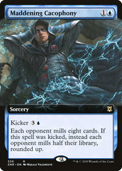 Maddening Cacophony (Extended Art) [Zendikar Rising] | Galactic Gamez