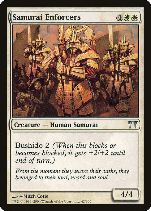 Samurai Enforcers [Champions of Kamigawa] | Galactic Gamez