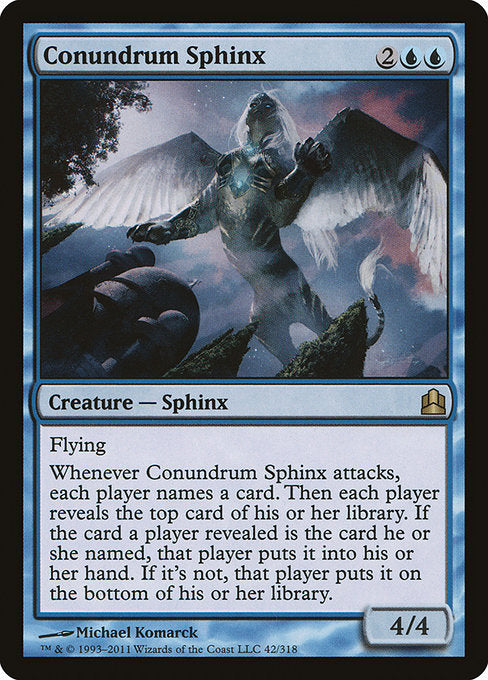 Conundrum Sphinx [Commander 2011] | Galactic Gamez