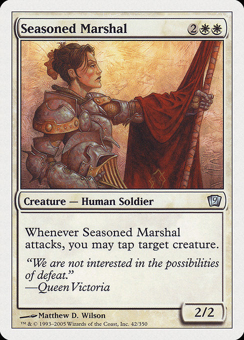 Seasoned Marshal [Ninth Edition] | Galactic Gamez