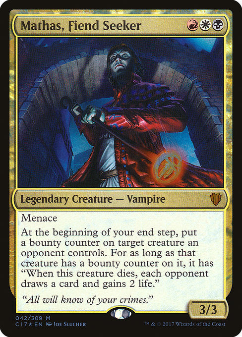 Mathas, Fiend Seeker [Commander 2017] | Galactic Gamez