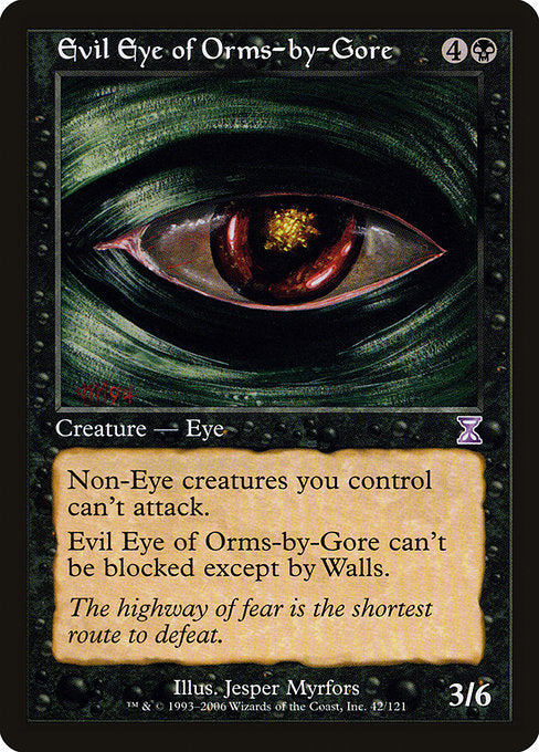 Evil Eye of Orms-by-Gore [Time Spiral Timeshifted] | Galactic Gamez