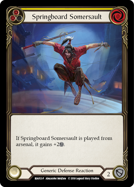 Springboard Somersault [IRA012-P] Normal | Galactic Gamez