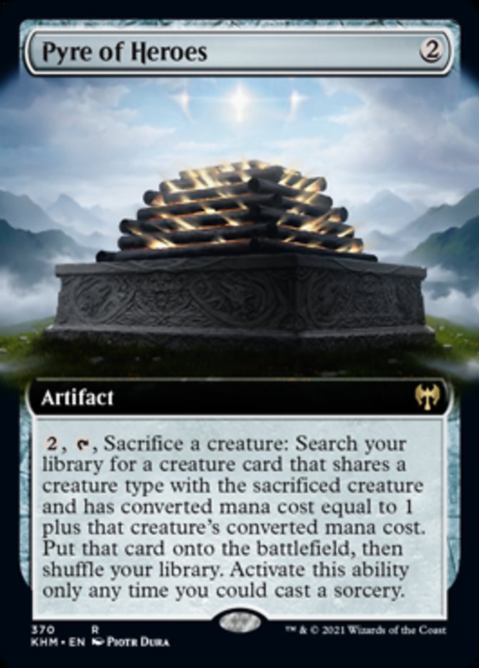 Pyre of Heroes (Extended Art) [Kaldheim] | Galactic Gamez