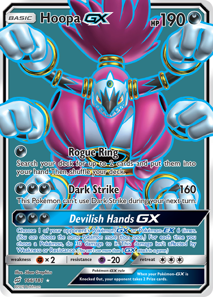 Hoopa GX (166/181) [Sun & Moon: Team Up] | Galactic Gamez