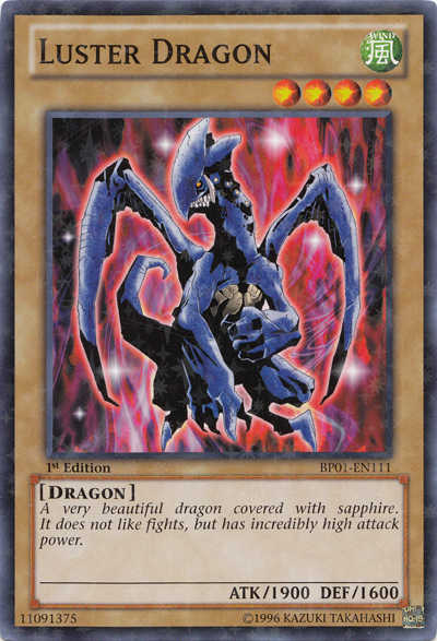 Luster Dragon [BP01-EN111] Starfoil Rare | Galactic Gamez