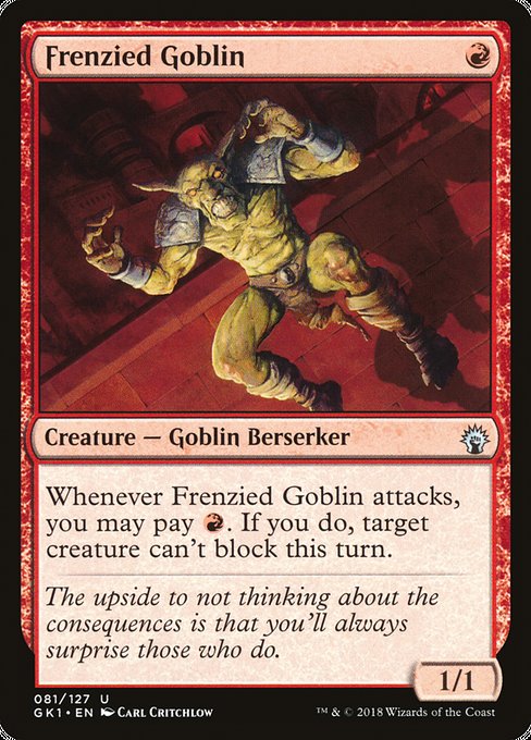 Frenzied Goblin [GRN Guild Kit] | Galactic Gamez