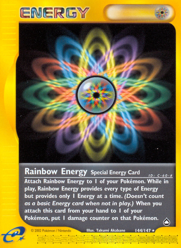 Rainbow Energy (144/147) [Aquapolis] | Galactic Gamez