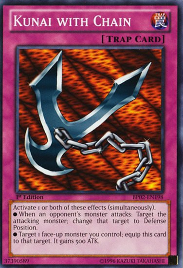 Kunai with Chain [BP02-EN198] Common | Galactic Gamez