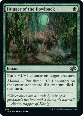 Hunger of the Howlpack [Jumpstart 2022] | Galactic Gamez