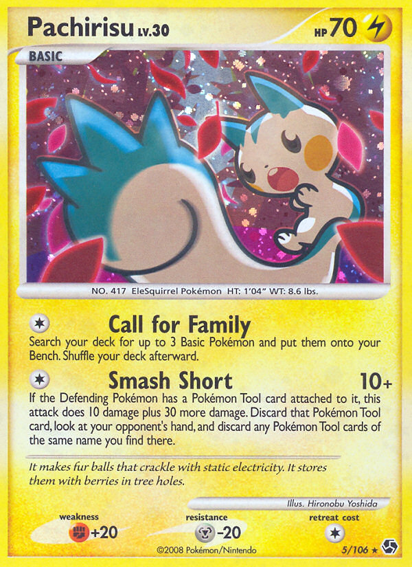 Pachirisu (5/106) [Diamond & Pearl: Great Encounters] | Galactic Gamez