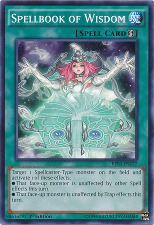 Spellbook of Wisdom [BP03-EN177] Common | Galactic Gamez