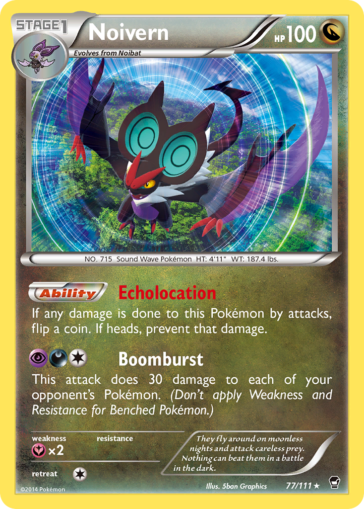 Noivern (77/111) [XY: Furious Fists] | Galactic Gamez