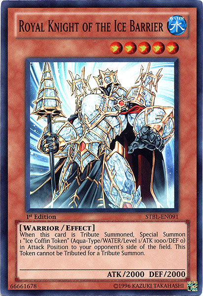 Royal Knight of the Ice Barrier [STBL-EN091] Super Rare | Galactic Gamez