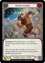 Macho Grande (Red) [EVR027] (Everfest)  1st Edition Rainbow Foil | Galactic Gamez