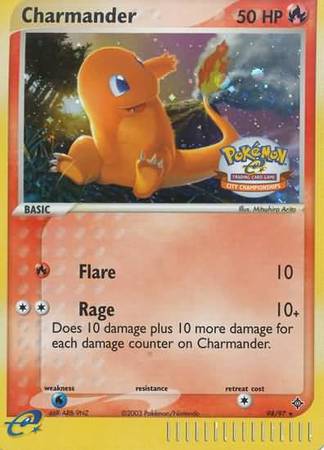 Charmander (98/97) (City Championship Promo) [EX: Dragon] | Galactic Gamez