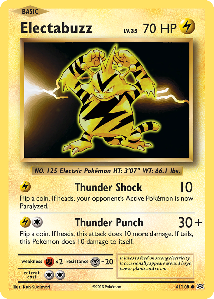 Electabuzz (41/108) [XY: Evolutions] | Galactic Gamez