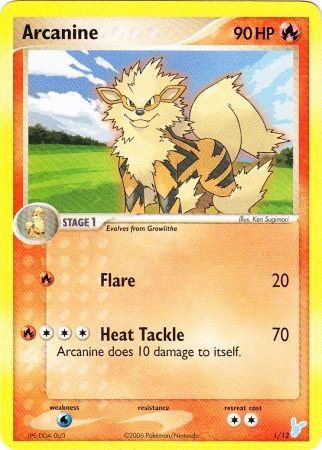 Arcanine (1/12) [EX: Trainer Kit 2 - Minun] | Galactic Gamez