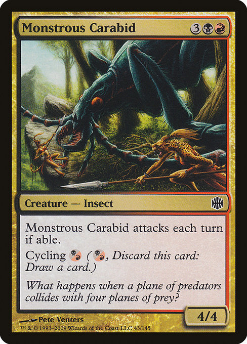 Monstrous Carabid [Alara Reborn] | Galactic Gamez