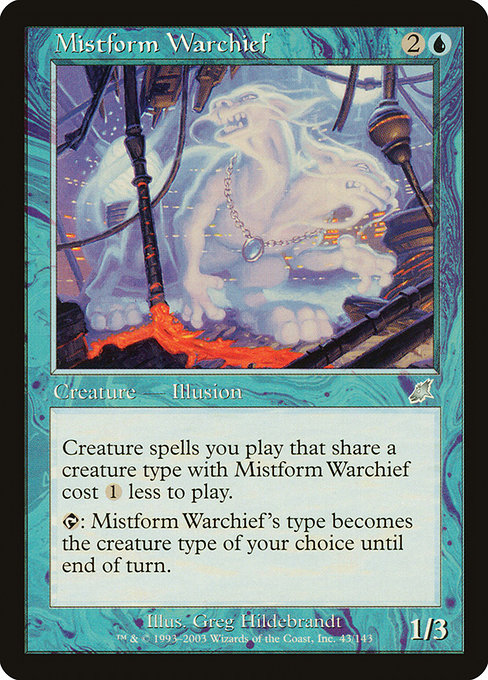 Mistform Warchief [Scourge] | Galactic Gamez