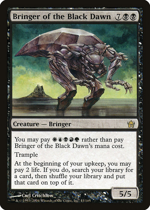 Bringer of the Black Dawn [Fifth Dawn] | Galactic Gamez