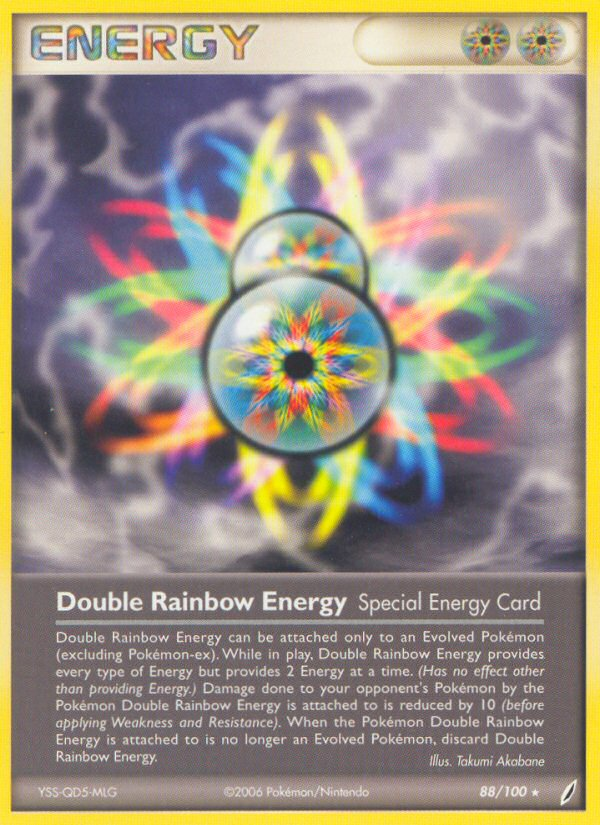 Double Rainbow Energy (88/100) [EX: Crystal Guardians] | Galactic Gamez